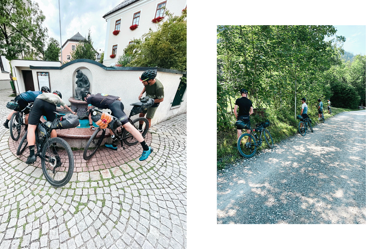 Bikepacking v Rakousku