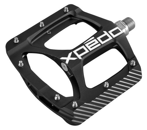Platformové pedály X-PEDO BMX ZED hliníkové, černé