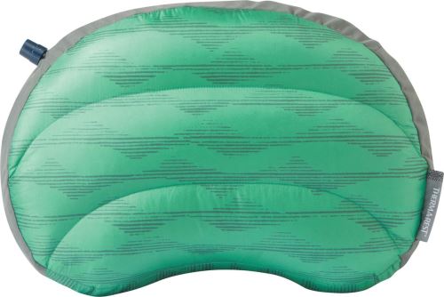 péřový nafukovací polštář  THERMAREST Air Head Down Pillow zelený large