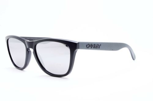 Brýle Oakley Frogskins Black / Chrome Iridium skla