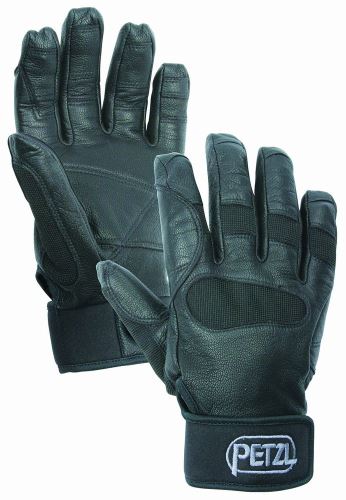 Średnio lekkie rękawice do ochrony i ścierania PETZL Cordex Plus Black - różne rozmiary