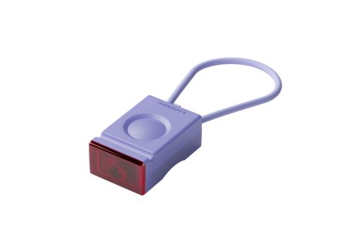 Oświetlenie BOOKMAN Tylny flasher Bookman USB Różowy Mix