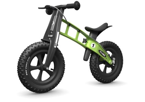 FirstBIKE - odrážedlo Fat Green