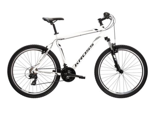 Rower górski Kross HEXAGON 1.0 26" - biały / czarny / szary 2020 - M