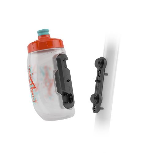 FIDLOCK - dětský set láhve s držákem BOTTLE TWIST 450 ml Orange Blue