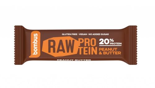 tyčinka Bombus Raw Protein 20% 50g - různé příchutě