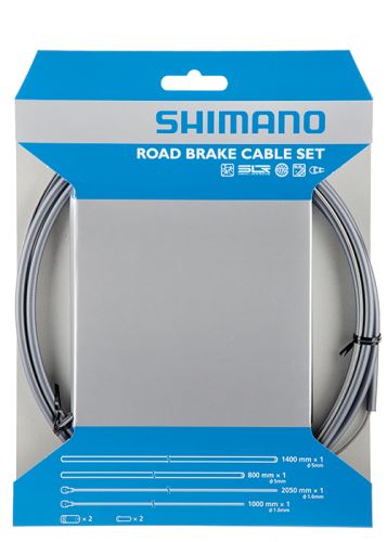 Kabelový set brzdový s lanky Shimano SIL-TEC SLR - Různé barvy