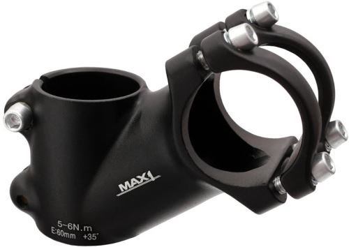 Představec MAX1 High 25°/25,4mm černý