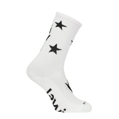 Ponožky LAWI STAR WHITE/BLACK - různé velikosti