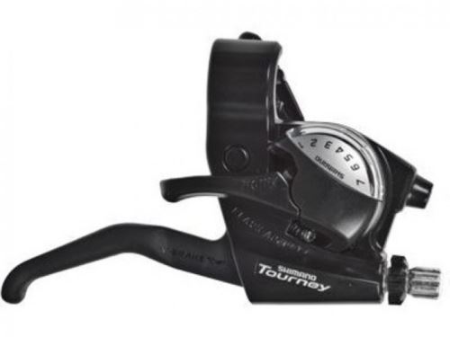 Shimano Tourney ST-EF40 Shift / Brake Lever (Trek) V-Brake, lewy 3sp, czarny
