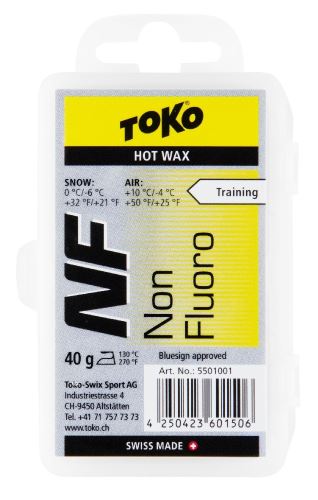 wosk TOKO NF gorący wosk żółty 40g 0 / -6 ° C