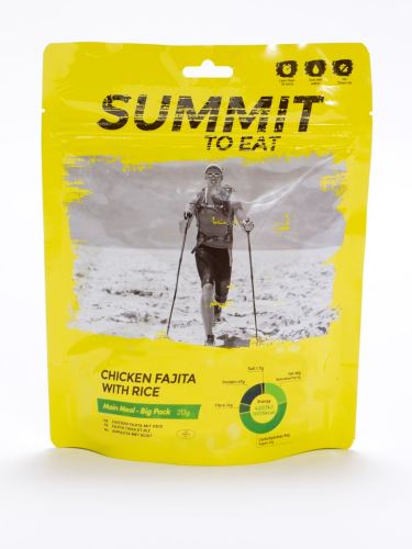 Summit To Eat - Kurczak Fajita z ryżem 213g/1005kcal
