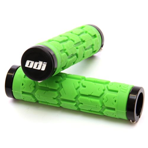Uchwyty MTB ODI Rogue Lock-On Bonus Pack Green