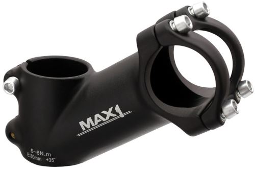 mostek MAX1 wysoki 25 ° / 25,4 mm czarny
