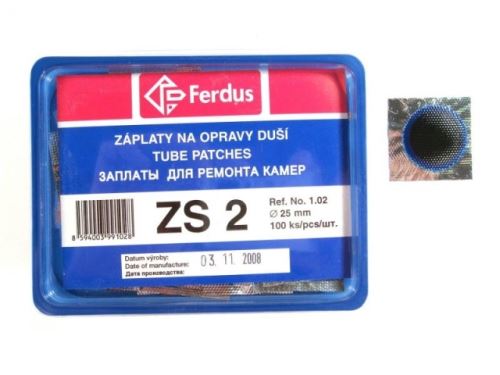Záplata Ferdus ZS 2 25mm 1 ks