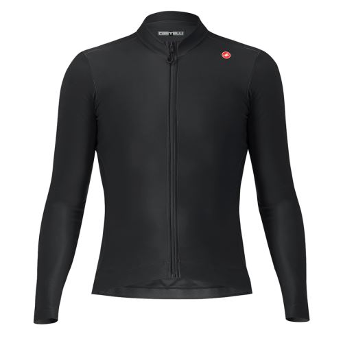 CASTELLI - dres Espresso Thermal Jersey, light black