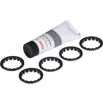 Těsnící kroužky Bosch bearing protection BDU 2xx - 5ks + vazelína