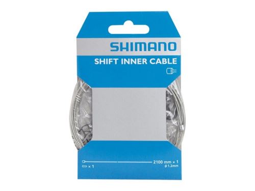 Lanko řadící Shimano, ocel, 2,1m/1,2mm