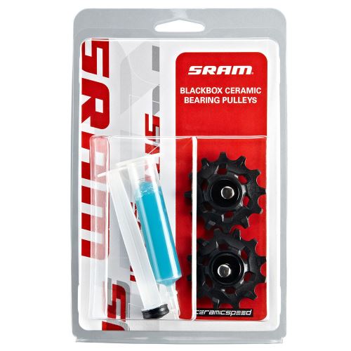 Kladky SRAM pro přehazovačky XX1, X01 BlackBox keramická ložiska, 11 rychl.