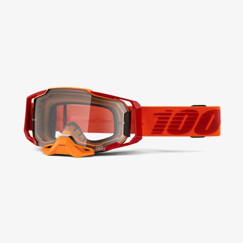 Downhill Goggles 100% ARMEGA Goggle Litkit - Clear Lens