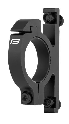 FORCE - držák pro košík na řídítka O 31.8 mm, Al, černý