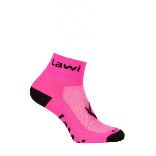 Ponožky Lawi Zorbig krátké, Pink/Black různé velikosti