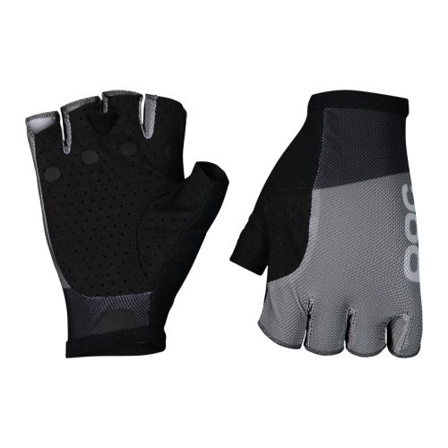 Krátkoprsté rukavice POC Essential Road Mesh Short Glove Steel Grey