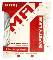 MAX1 - brzdový bowden 5mm bílá - 3 metry MAX1 - brzdový bowden 5mm bílá - 3 metry