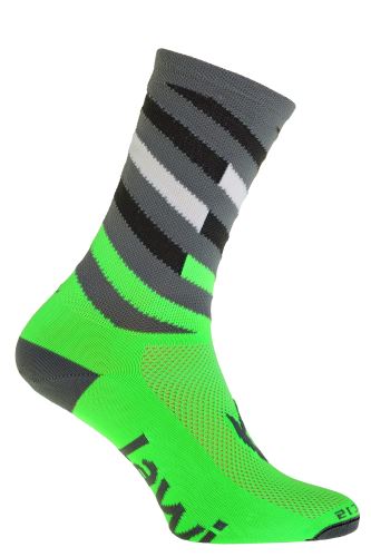 Ponožky Lawi Relay dlouhé, Green/Grey