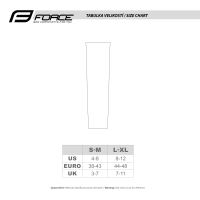 FORCE - návleky na ruce Race, černé (3)