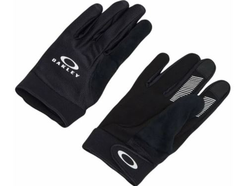 Rękawiczki Oakley All mountain MTB z pełnymi palcami - czarno-białe