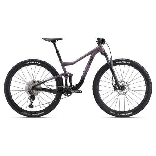 Damski rower z pełnym zawieszeniem Giant Pique 29 2 Purple Ash