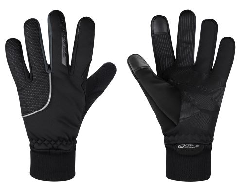rękawiczki zimowe FORCE ARCTIC PRO, czarne