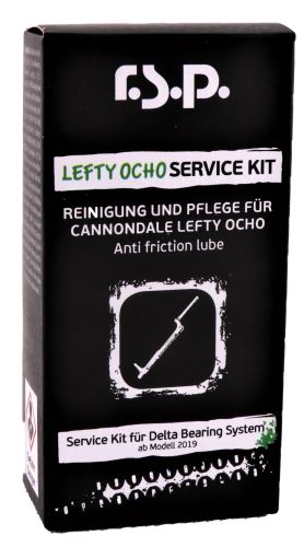 Lefty Clean 50 ml + Lefty Ocho Lube 10ml + Slick Kick 8g - Zestaw serwisowy Lefty RSP