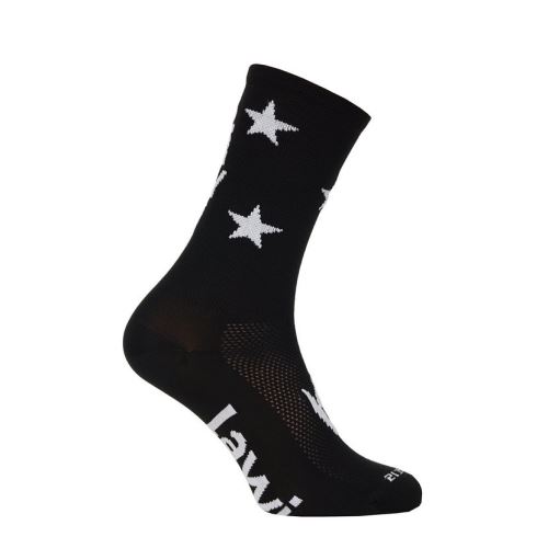 Ponožky LAWI STAR BLACK/WHITE - různé velikosti