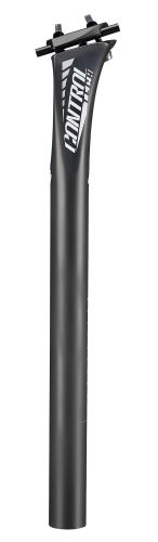 Sedlovka CONTROLTECH TUX LIGHT 31,6/400mm,karb,črn