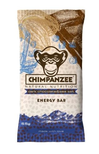 Tyčinka Chimpanzee Energy Bar 55g čokoláda+ mořská sůl