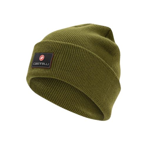 CASTELLI - volnočasová čepice Podiofirma Beanie avocado green