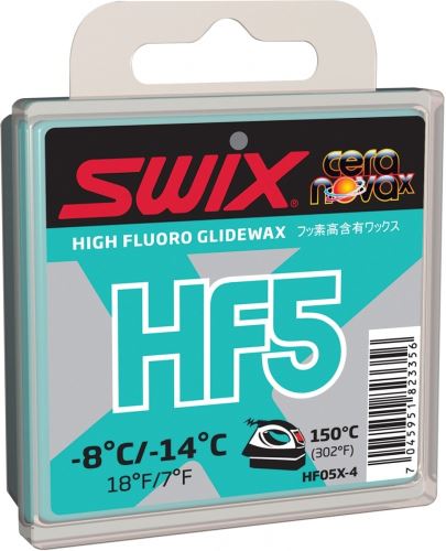 wosk SWIX HF5X 40g -8 ° / -14 ° C