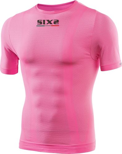 Funkcjonalna koszulka SIXS TS1 z krótkim rękawem różowa