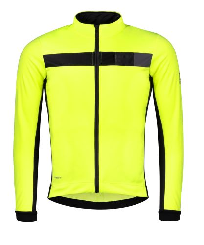 FORCE - bunda FROST softshell, fluo-černá