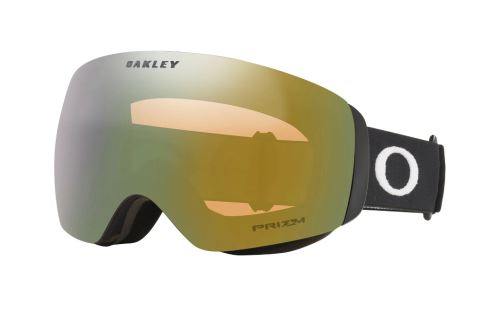 Gogle narciarskie Oakley Flight Deck M / Prizm Sage złote
