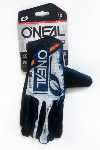 Rękawiczki O'Neal Matrix SHOCKER niebiesko-pomarańczowe XL