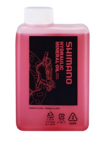 Minerální olej SHIMANO pro kotoučové brzdy 500 ml
