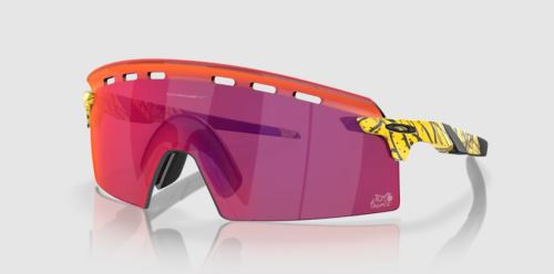 Oakley Encoder wentylowany, okulary szosowe z rozpryskami i pryzmatami Tour de France