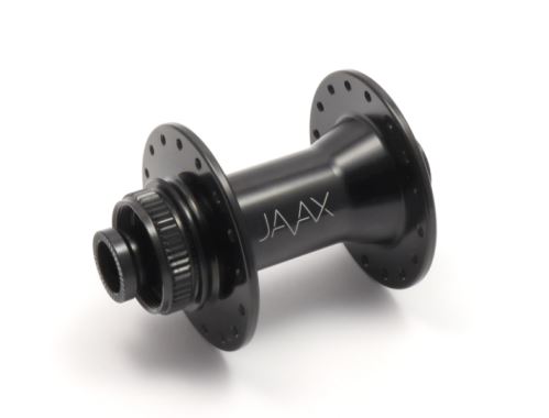 Piasta przednia MTB JAVAX M119, Disc CL, 32 otwory, 15x100mm, J-Bend, z logo