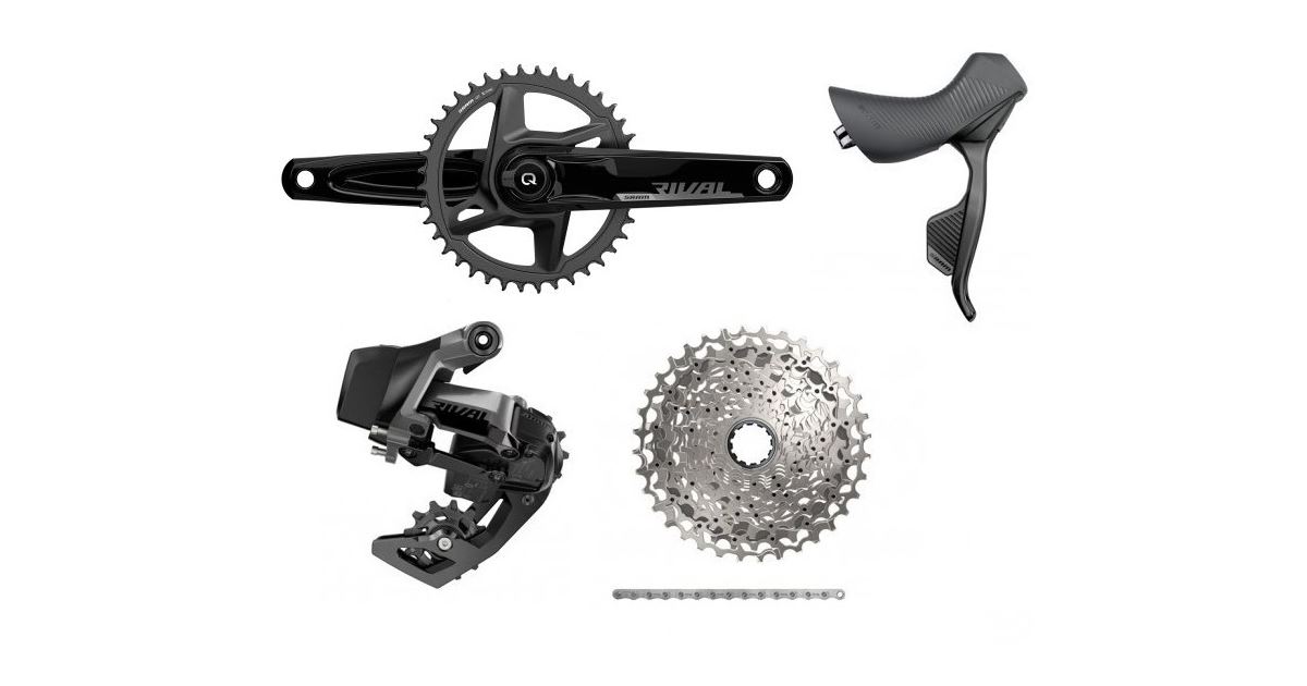 Gravel sada SRAM Rival AXS WIDE XPLR 175mm 40z 10x44