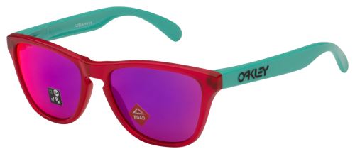 Okulary Oakley Frogskins XS Matte Translucent Pink / PRIZM Road okulary
