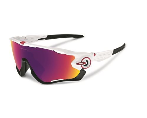 Oakley okulary Biały Połysk Jawbreaker / Prizm drogowe Szkło