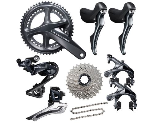 Sada Shimano Ultegra R8000 11s, 170mm, 50x34, 14-28, objímka, bez  středového složení